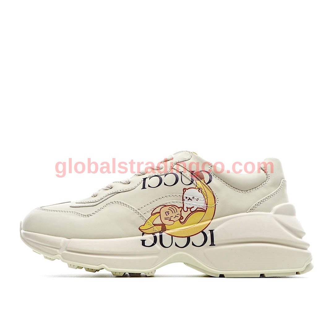 Gucci Rhyton Vintage Trainer Sneaker Dad Running Shoes